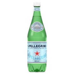 SAN PELLEGRINO Włoska Woda Mineralna Gazowana 1L