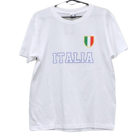 T SHIRT Koszulka ITALIA Biały M Włochy 100% Bawełna T SHIRT Koszulka ITALIA Biały M Włochy 100% Bawełna