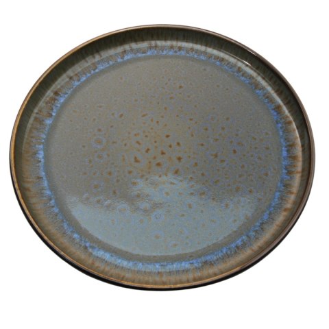 Zestaw obiadowy 18szt. talerze porcelana Reactive Niebieski serwis dla 6 os