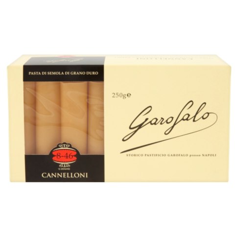 GAROFALO CANNELLONI n.8-46 Włoski Makaron Do Nadziewania 250g