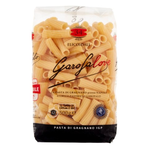 GAROFALO ELICOIDALI n.34 IGP Rurki Włoski Makaron 500g