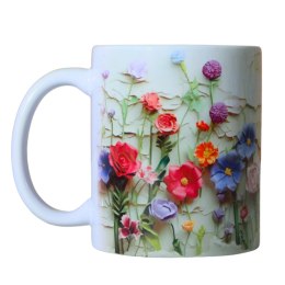KUBEK Ceramiczny Romantic Flowers 330ml