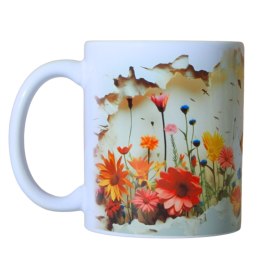 KUBEK Ceramiczny Spring Flowers 330ml