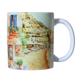 KUBEK Ceramiczny Włochy Italia 330ml