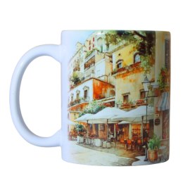 KUBEK Ceramiczny Włochy Italia 330ml