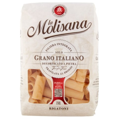 LA MOLISANA RIGATONI n.31 Rurki Włoski Makaron 500g