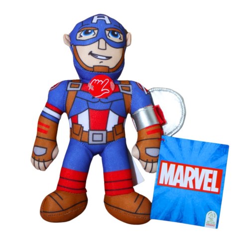 MASKOTKA MARVEL KAPITAN AMERYKA z Dźwiękiem 20cm