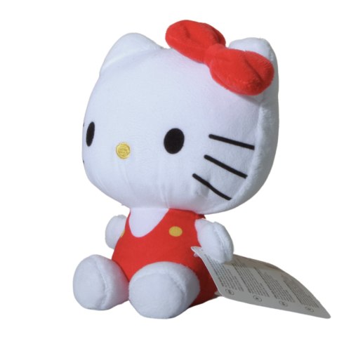 MASKOTKA Pluszak HELLO KITTY Czerwona Przytulanka 16cm