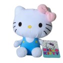 MASKOTKA Pluszak HELLO KITTY Niebieska Przytulanka 16cm