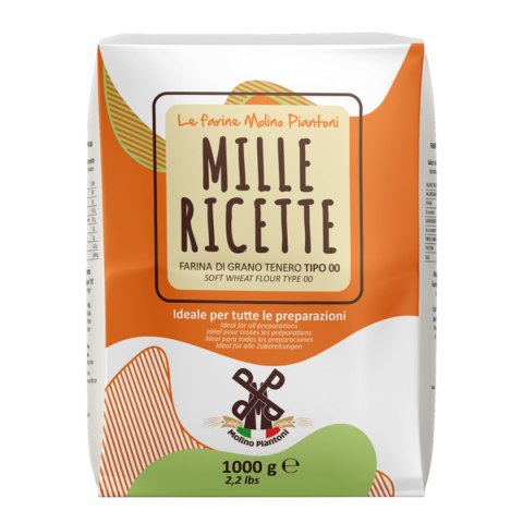 MOLINO PIANTONI włoska mąka pszenna Mille Ricette typ 00 1 kg