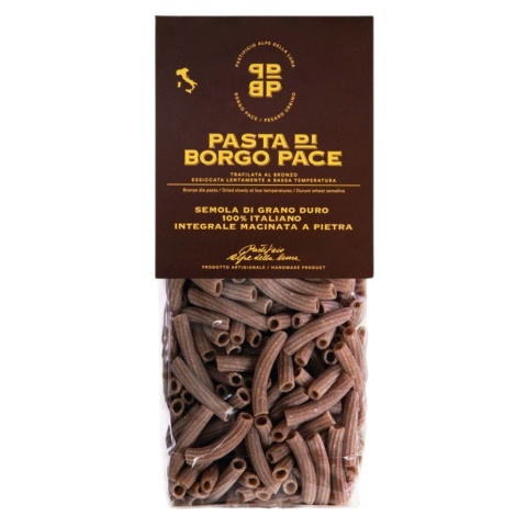 MAKARON RURKI MACCHERONCINI 6/8 PEŁNOZIARNISTY Rzemieślniczy Włoski 500g