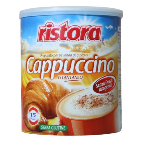 RISTORA CAPPUCCINO Istantaneo Włoskie w Puszce Bez Glutenu 250g