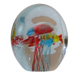 SZKLANA DEKORACJA Akwarium + Meduza 9cm