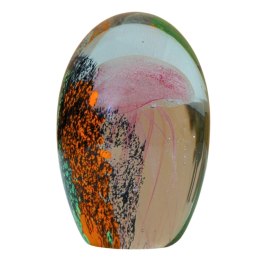 SZKLANA DEKORACJA Dwukolorowa + Meduza 11cm