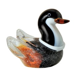 SZKLANA DEKORACJA Kaczka 10cm Typu MURANO