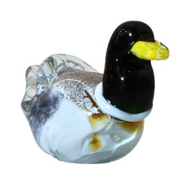 SZKLANA DEKORACJA Kaczka 12 cm Typu MURANO