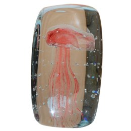 SZKLANA DEKORACJA + Meduza Różowa 13cm
