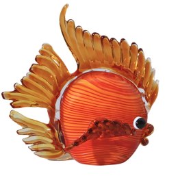 SZKLANA DEKORACJA Ryba Pomarańczowa 21cm Typu MURANO