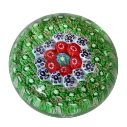 SZKLANA DEKORACJA Wzór 1 8cm Typu MURANO