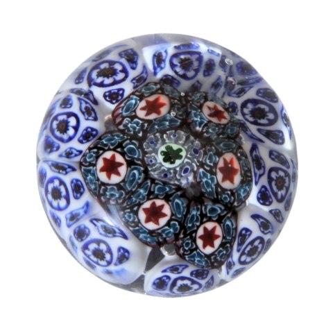 SZKLANA DEKORACJA Wzór 4 4,5cm Typu MURANO