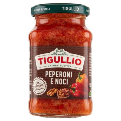 TIGULLIO Peperoni e Noci Włoski Sos Papryka i Orzechy 185g