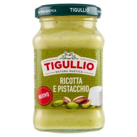 TIGULLIO Ricotta e Pistacchi Włoski Sos Ricotta i Pistacje 185g