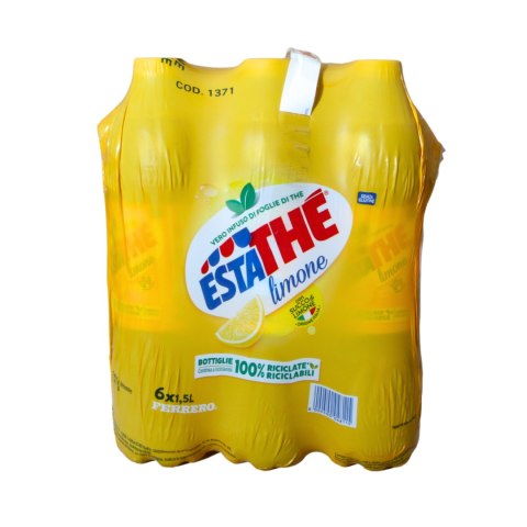 Zestaw ESTATHE Włoski Napój Herbaciany Cytrynowy Butelka 1,5l x6 szt.