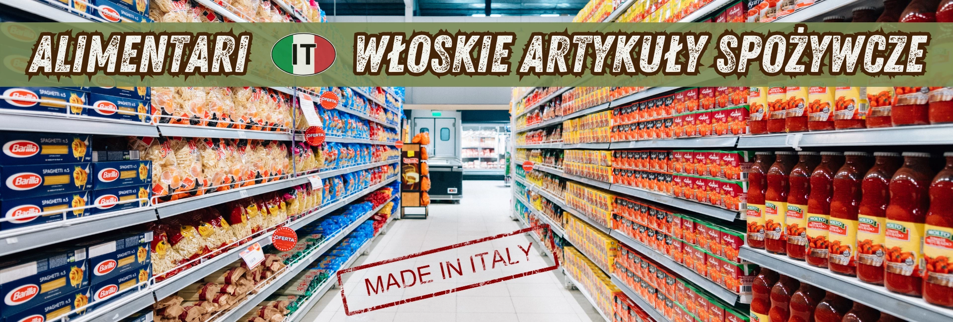 Alimentari - włoskie produkty spozywcze